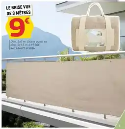 Gifi Dim - le brise vue de 3 mètres offre