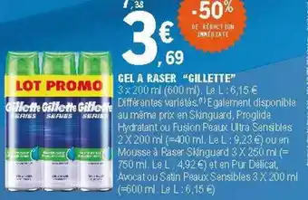 E.Leclerc Gel à Raser offre