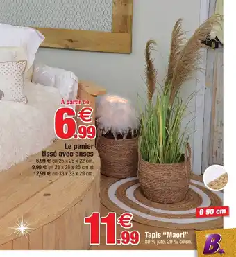 Bazarland Tapis "Maori" offre