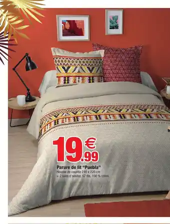 Bazarland Parure De Lit "Puebla" offre