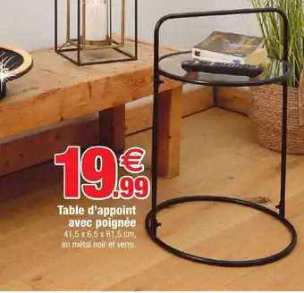 Table D'Appoint Avec Poignèe