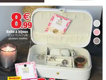 Bazarland Boite a Bijoux offre