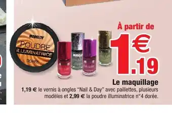 Bazarland Le Maquillage offre