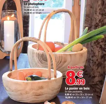 Le Panier En Bois