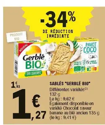 E.Leclerc Sablés offre