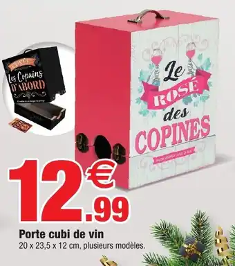 Bazarland Porte Cubi De Vin offre