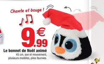 Bazarland Le Bonnet De Noèl Animè offre