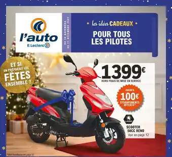 E.Leclerc L'Auto Scooter 50CC Reno offre