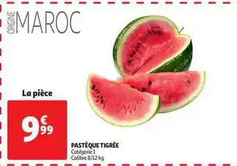 Auchan Pastèque Tigrée offre