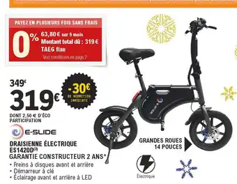 Draisienne Ăšlectique Es1420D