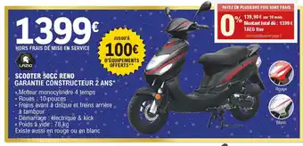 E.Leclerc L'Auto Scooter 50CC Reno offre
