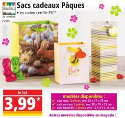 Norma Sacs cadeaux Pâques offre