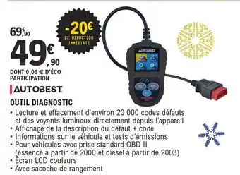 Outil Diagnostic