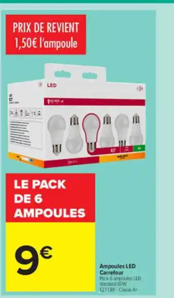 Carrefour Market Ampoules Led Carrefour offre