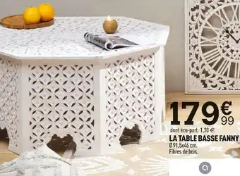 Atmosphèra la table basse fanny
