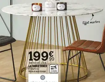 Atmosphera la table diner