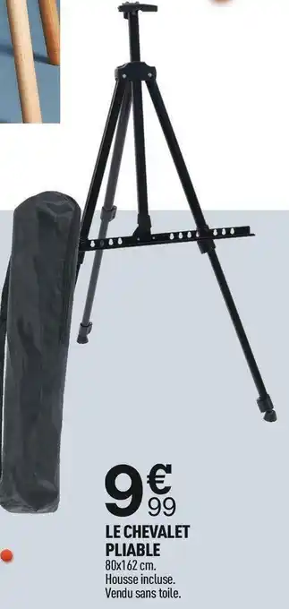 Centrakor Le chevalet pliable offre