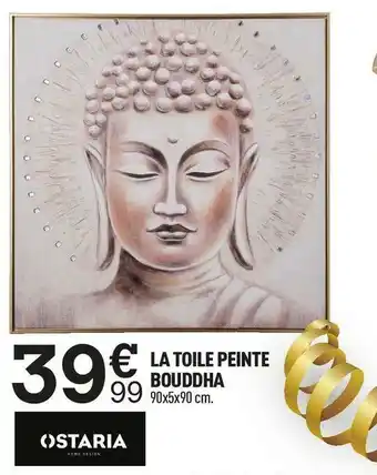 Ostaria la toile peinte bouddha