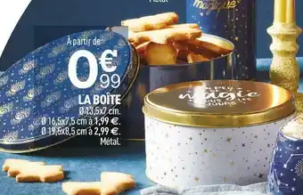 Centrakor La boîte offre