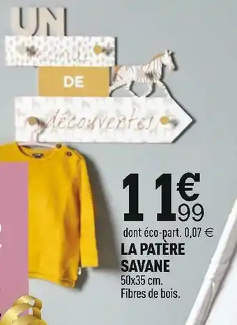Centrakor La patère savane offre