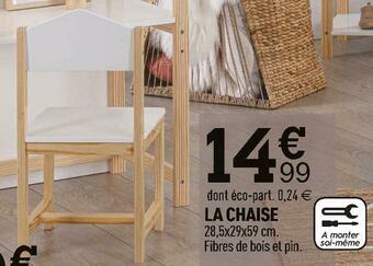 Centrakor La chaise offre