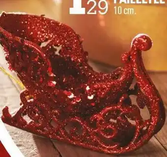 Centrakor La luge pailletée offre