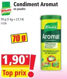 Norma Knorr Condiment Aromat en poudre offre