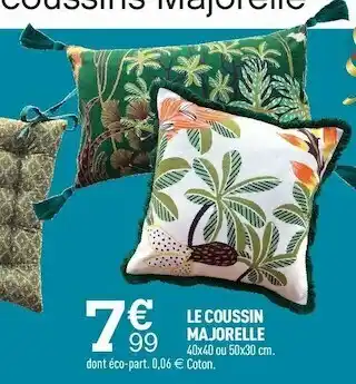 Le coussin majorelle