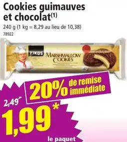 Norma Cookies guimauves et chocolat offre