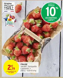 Intermarché Express Fraise offre