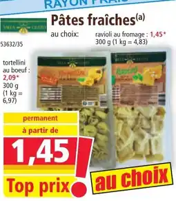 Norma Pâtes fraîches offre