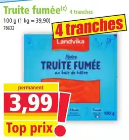 Norma Truite fumée offre