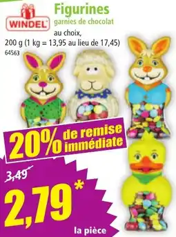 Norma WINDEL Figurines garnies de chocolat offre