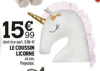 Centrakor Le coussin licorne offre