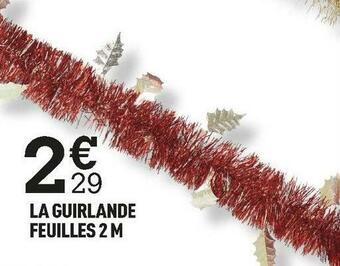 Centrakor La guirlande holographique brins fins 2 m offre