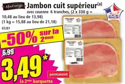 Norma Madrange Jambon cuit supérieur offre