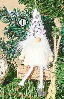 Centrakor Le père noël sur branche / sur ski / sur luge offre