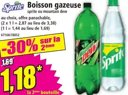 Norma Sprite Boisson gazeuse offre