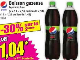 Norma Pepsi Boisson gazeuse offre