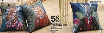 Centrakor Le coussin au choix offre
