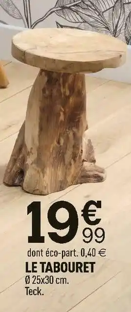 Centrakor Le tabouret offre