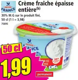 Norma Crème fraîche épaisse entière offre