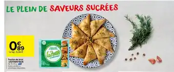 Carrefour Market Feuilles De Brick L'authentique offre