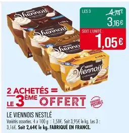 Match NESTLÉ Le Viennois offre