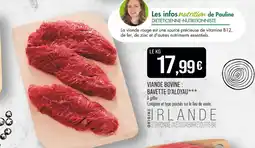 Match Viande Bovine : Bavette d'Aloyau offre