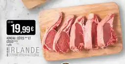 Match Agneau : côtes offre