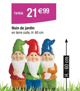 Carrefour Nain de jardin offre