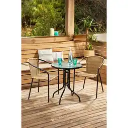 Carrefour HYBA Table de balcon Naples offre