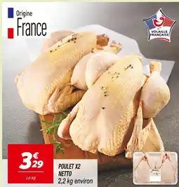 Netto Poulet X2 Netto offre