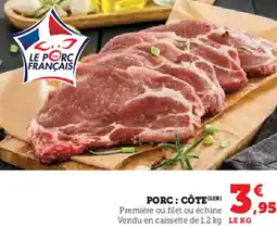 Super U Porc: côte offre